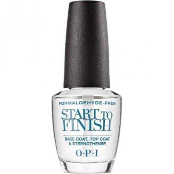 OPI Start to Finish Base Coat, Top Coat & Strengthener 15ml