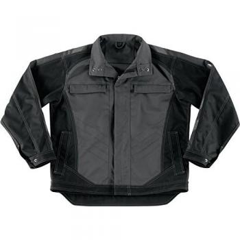 Chaqueta de Trabajo Mascot Fulda Talla M Color Gris Oscuro/Negro 65% Poliéster/35% Algodón