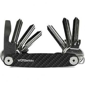 WUNDERKEY CARBON- El Organizador de llaves Original [The Key Organizer Made in Germany]