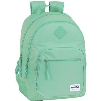 Mochila Doble Adapt.carro Blackfit8 Turquesa - Safta