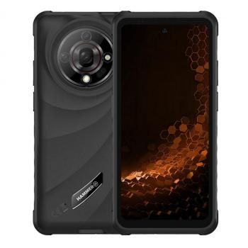 Smartphone Rugerizado Hammer Iron 6 - Android 14, Pantalla 6.56, Batería 6050mAh, 128GB, 6GB RAM, Negro
