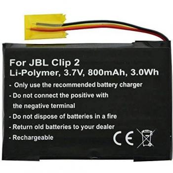 AccuCell - Batería de polímero de Litio para JBL Clip 2