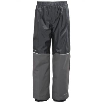 VAUDE Escape V Pantalón, Unisex niños, Negro/Black, 110/116