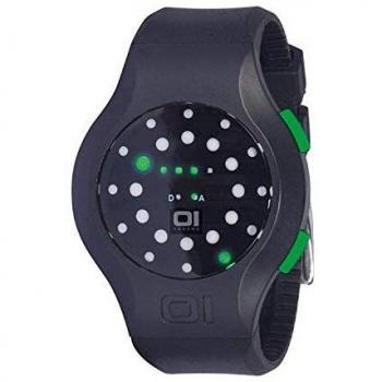 Reloj Binario The One Unisex de Cuarzo con Correa en Caucho MK202G3 (42mm)