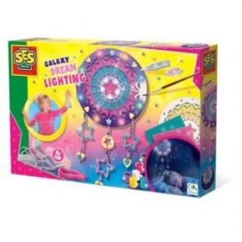 Set de Manualidades SES Creativo Atrapasueños Galaxia Iluminado Multicolor