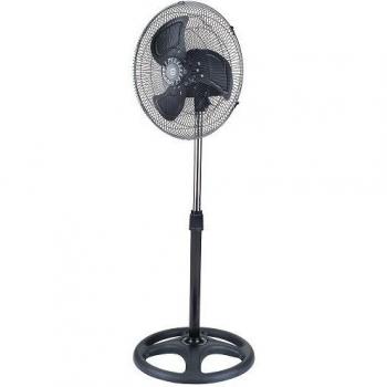 KUKEN Ventilador con pie 100w ultrasilencioso cabezal orientable giro 180º