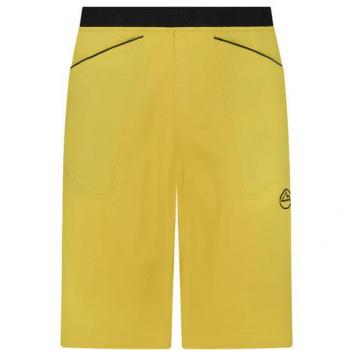 Pantalones Pirata de Escalada La Sportiva Flatanger para Hombre - Color Amarillo, Talla S