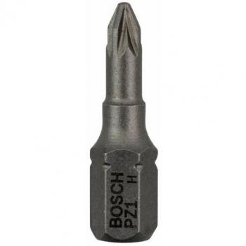 Punta de atornillar extra dura Bosch PZ1 - 25 mm (pack de 25)