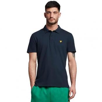 Lyle & Scott Men's Sports Short Sleeve Polo Shirt - Navy and Black - Extra Large/Size 42