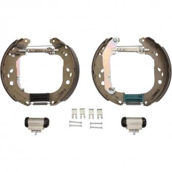 Juego de zapatas de frenos KIT SUPERPRO BOSCH 0 204 114 647, Kit frenos, disco de tambor BOSCH 0 204 114 647