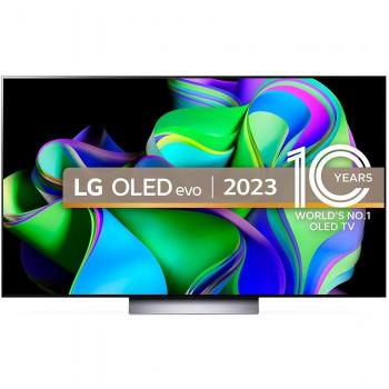 LG OLED55C34LA 55 EVO 4K UHD Smart TV WiFi HDR10 α9 Gen6 AI Processor Magic Remote