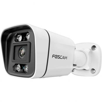 Cámara de Vigilancia Foscam V8EP 4K 8MP, IP, LAN, PoE, Exterior con Sirena y Luz Integrada