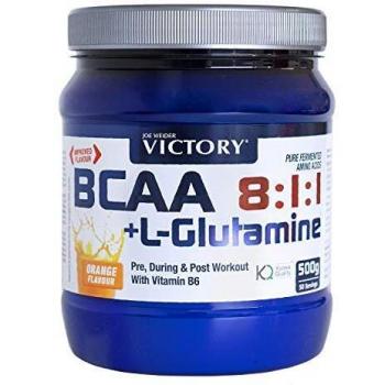 BCAA 8:1:1 + Glutamine Powder Orange 500g