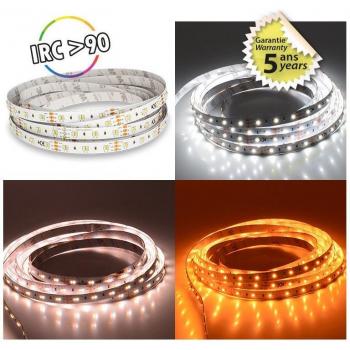Tira LED CCT Regulable 5m - 120 LEDs/m - 50W - IP20 - 12V - 2000K-6500K - Garantía 5 Años