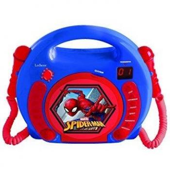 Spider-Man RCDK100SP Lector Cd Portátil con 2 Micros