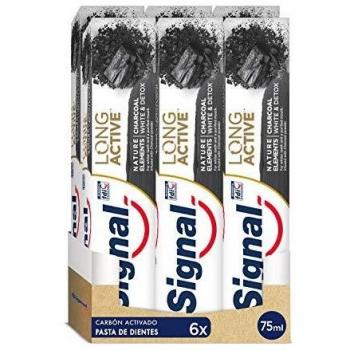 SIGNAL NATURE ELEMENTS PASTA DE DIENTES CARBÓN ACTIVADO 75ml