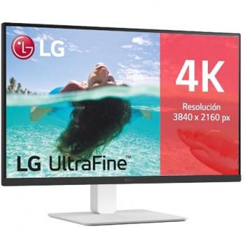 Monitor LG UltraFine 27 4K UHD IPS Regulable en Altura 60 Hz Blanco