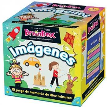 BrainBox Imágenes: Juego de Mesa Educativo para Mejorar la Memoria y Conocimientos Generales, Apto para Niños de 8 años en Adelante