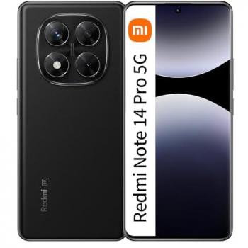Smartphone Xiaomi Redmi Note 14 Pro 5G, 12GB RAM, 256GB ROM, Pantalla Ultra AMOLED de 6.67, Cámara de 200MP, Batería de 5110mAh, Carg