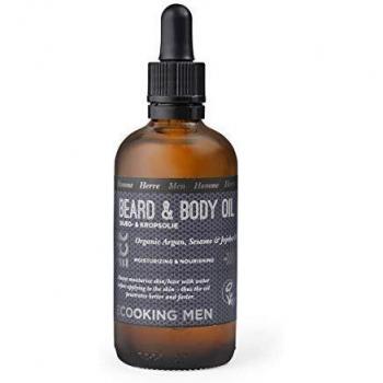 Ecooking Aceite corporal y barba para hombres