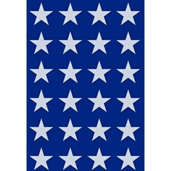 Pegatinas Decorativas de Estrellas Plateadas HERMA, 15 mm, 72 Piezas en 3 Hojas