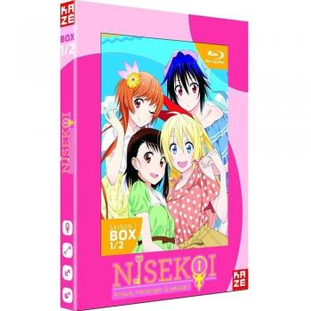 Nisekoi : Amours, mensonges & yakuzas ! - Saison 1, Box 1/2 [Francia] [Blu-ray]