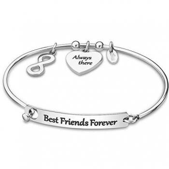 Pulsera Lotus Style LS2017-2/5 Acero Inoxidable 316L con Motivo Corazón para Mujer