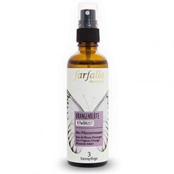 Farfalla Organic Orange Blossom Hydrolate Spray, 75 ml