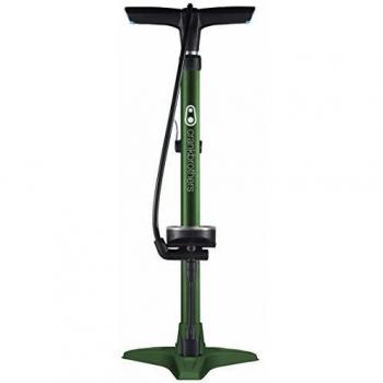 Crank Brothers Gema Suelo Bomba con Sello Base, Verde