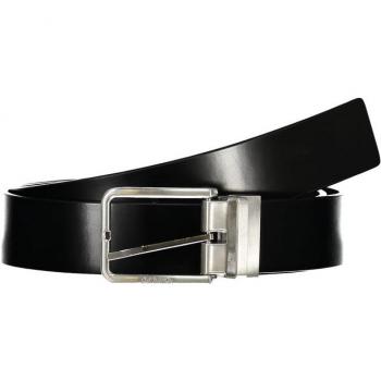 Calvin Klein Men's Sleek Reversible Leather Belt - Dark Brown/Black, 95 cm / 38 Inches