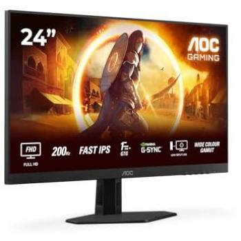 Monitor Gaming AOC 24G4HRE 23.8 IPS Full HD 1920x1080 200Hz 0.5ms Altura Ajustable con Altavoces