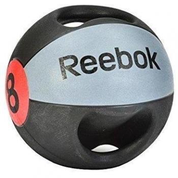 Reebok RSB-10128 - Balón Medicinal de doble agarre, color gris, 8kg