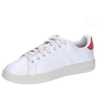 Zapatillas adidas Advantage Premium Blancas y Rojas para Hombre, Talla 44 EU