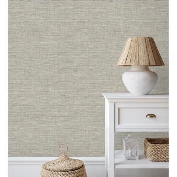 Papel Pintado Vinílico Ecológico Soho Fabric 682344 - Efecto Fibra Vegetal Tejida con Textura en Relieve - Rollo de 10 m x 0,52 m