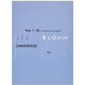 Loan T88 - Talonario, 1 unidad