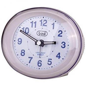 Trevi Reloj DE Alarma DE Cuarzo Blanco SL 3052, plástico