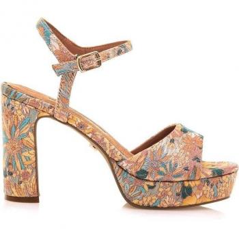 Sandalias de mujer Mariamare 68425 multicolor con altura de tacón 9cm