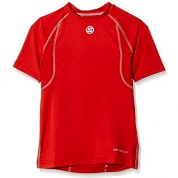 Skins Carbonyte Youth Top Short Sleeve Round Neck - Prenda, color multicolor, talla xl