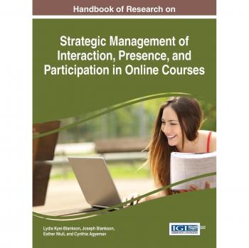 Manual de Investigación sobre Gestión Estratégica de la Interacción, Presencia y Participación en Cursos en Línea (Avances en Tecnologías Educativas y Diseño Instruccional)