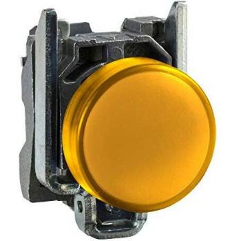 Schneider Electric XB4BVM5 Piloto Luminoso Redondo Diámetro 22, IP65, LED Integral, 120 V, Terminales, Verde