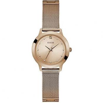 Watch GUESS Lady Chelsea Stainless Steel and Crystals - W1197L6 Rose Gold