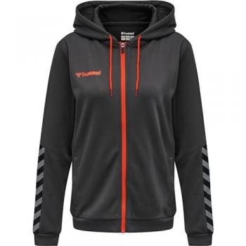 Hummel Women's Zip Hooded Sweatshirt Authentic Poly