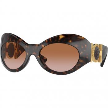 Versace VE4462 Women's Geometric Tortoiseshell Sunglasses