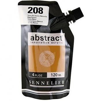 Sennelier : Abstract Acrylic Paint : 120ml : Satin : Raw Sienna