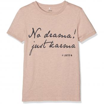 NAME IT Nitsolaima Ss Reg Top Box F Lmtd, Camiseta para Niñas, Rosa
