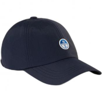 Gorra de béisbol North Sails con logotipo marino, casual y deportiva, poliamida, unisex (OSFA), outlet 2024