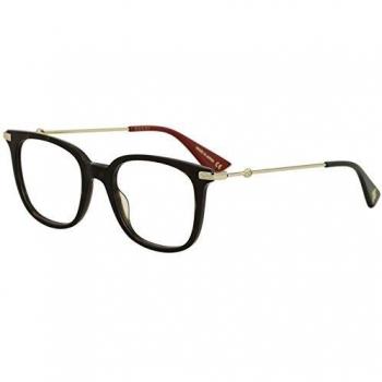 Gucci GG01100-002-49 Brillengestell, Dunkel Havana - Gold, 49.0 Unisex Adulto