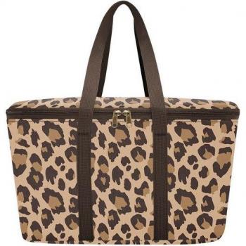 Bolsa Térmica Portátil Reisenthel Coolerbag Leo Macchiato 20L con Aislamiento Térmico y Cierre de Dos Vías