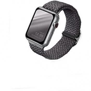 Uniq Aspen Braided Apple Watch Strap 38/40/41mm Granite Gray