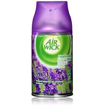 Air Wick Freshmatic Max Ambientador de Recambio Pradera Purpura de Lavanda - 250 ml